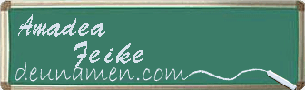 Amadea Feike Visitenkarte